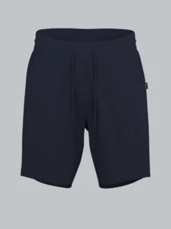 Shorts in Waffel-Optik Navy