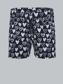 Shorts mit Allove-Druck "Herzen" Navy