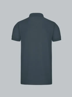 Slim Fit Poloshirt aus DELUXE-Piqué Anthrazit