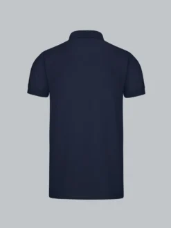 Slim Fit Poloshirt aus DELUXE-Piqué Navy