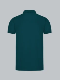 Slim Fit Poloshirt aus DELUXE-Piqué Saphir