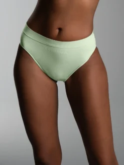 Slip aus Polyamid/Elastan Green tea