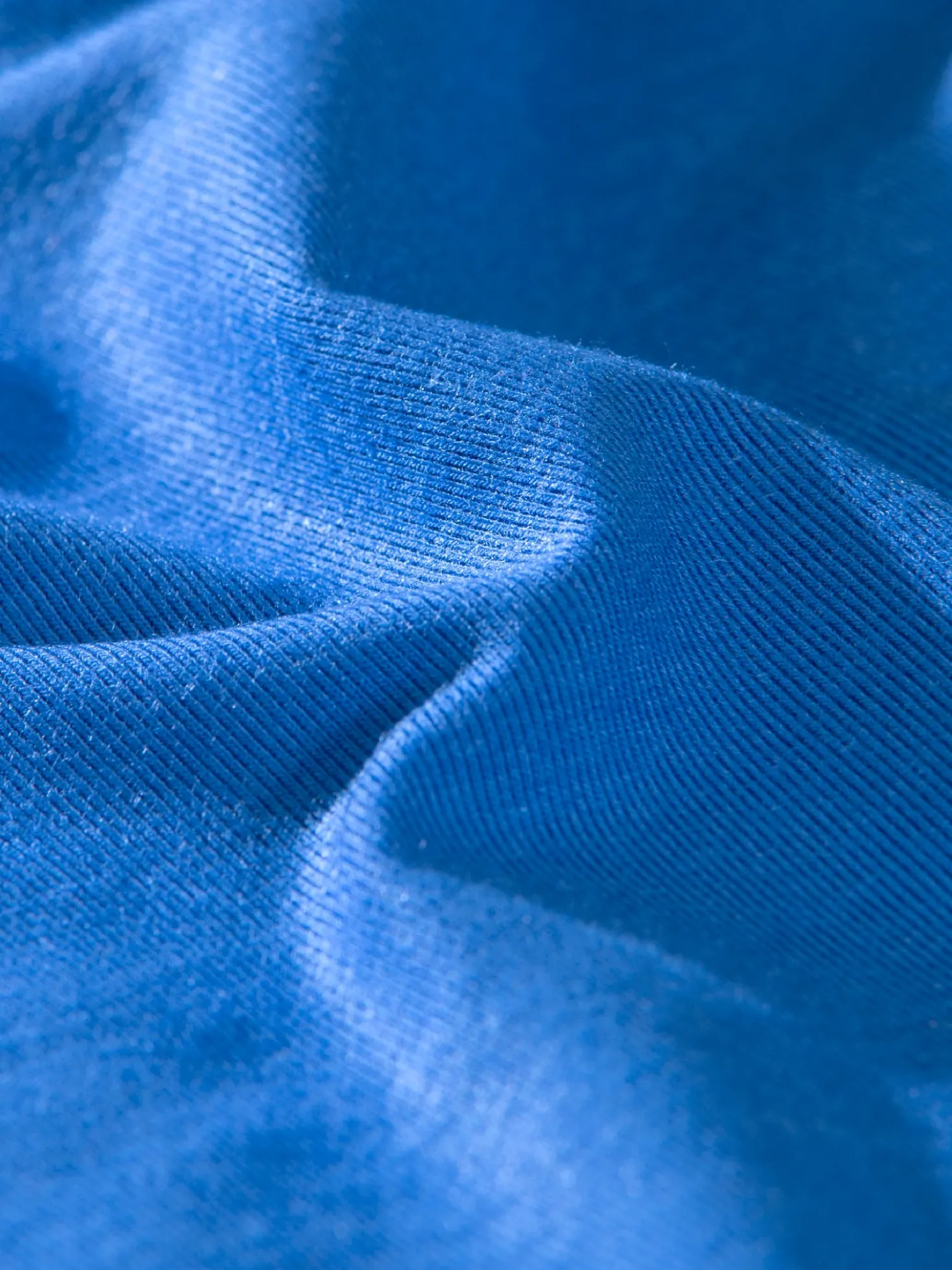 Soft-Cap aus Viskose Electric-blue