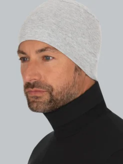 Soft-Cap Grau-melange