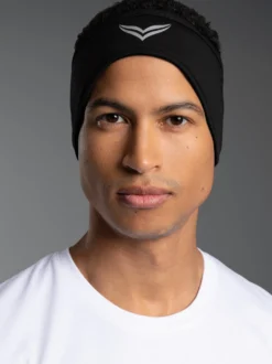 Softshell-Stirnband Schwarz