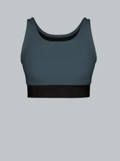 Sport-Bustier Anthrazit