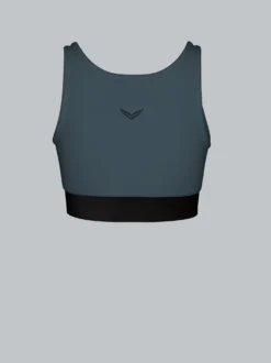 Sport-Bustier Anthrazit