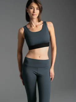 Sport-Bustier Anthrazit