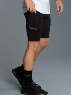 Sporthose mit Handytasche Schwarz