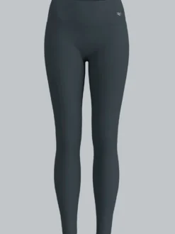 Sportleggings mit hohem Bund Anthrazit
