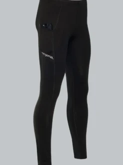 Sportleggings mit praktischer Tasche Schwarz