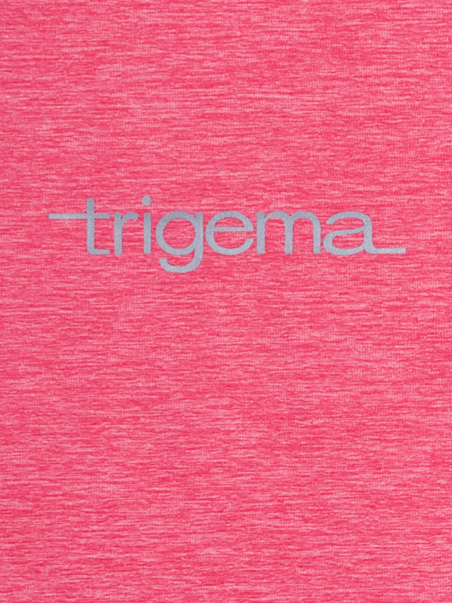 Sportshirt in Melange-Optik Flamingo