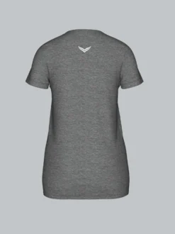 Sportshirt in Melange-Optik Schwarz/bunt