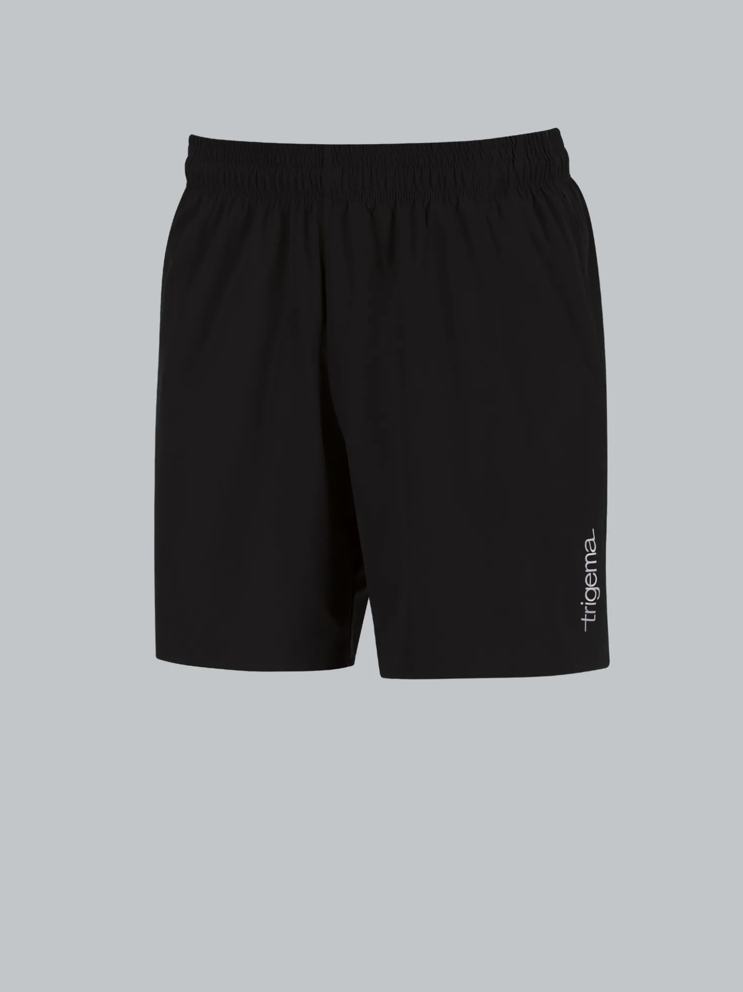 Sport-Shorts mit Innenslip aus Netz Schwarz
