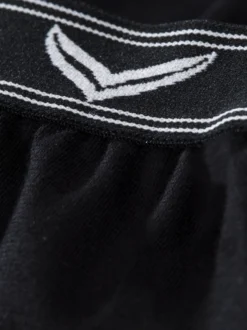 Sportslip im Doppelpack Schwarz