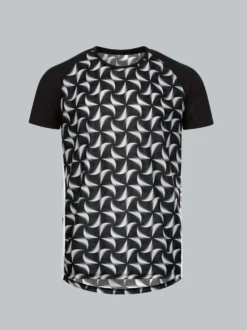 Sport T-Shirt aus atmungsaktivem COOLMAX®-MaterialSchwarz