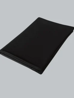 Stoffcoupon in Sweat-Qualität Schwarz