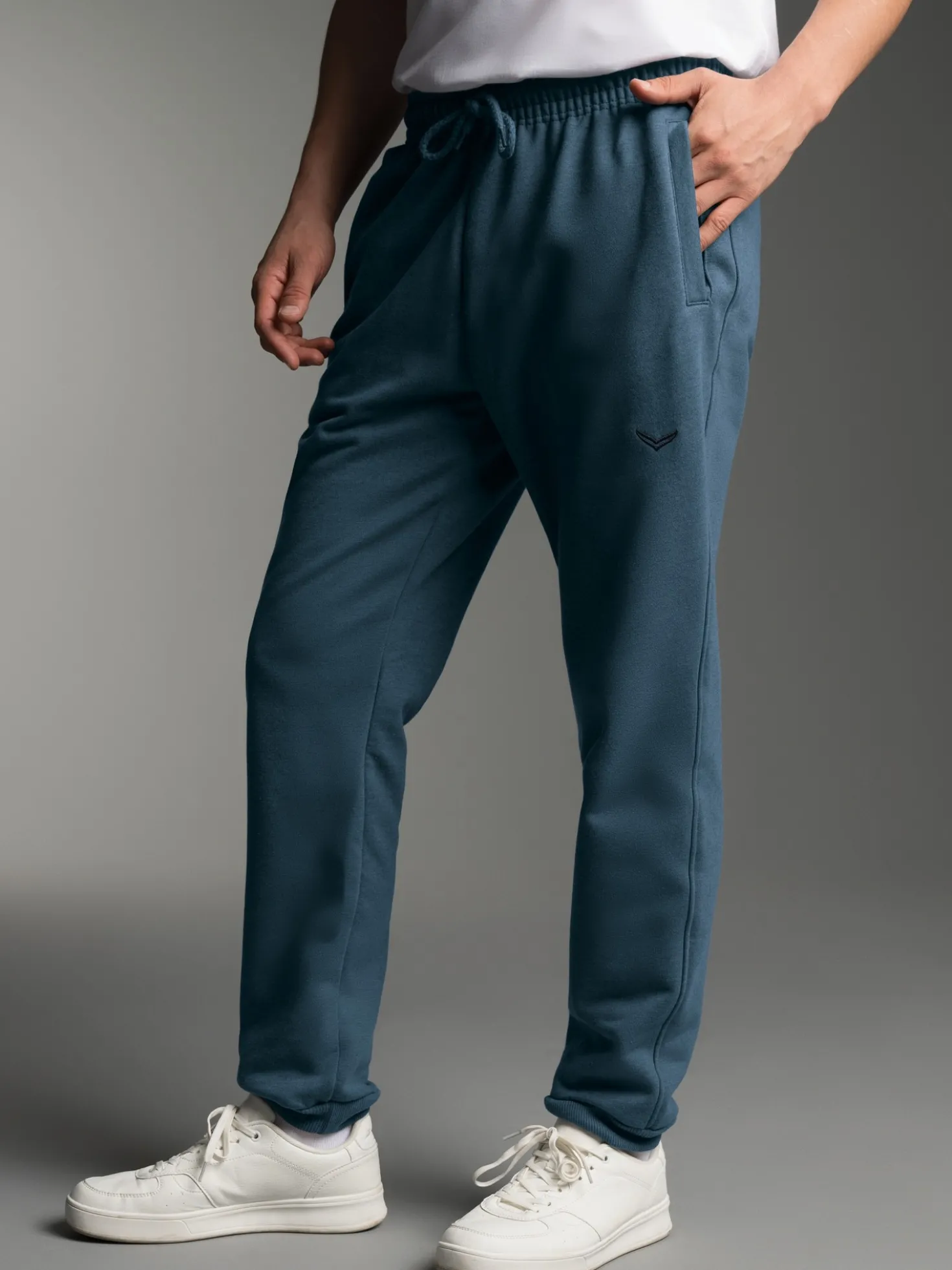 Sweathose Jeans-melange