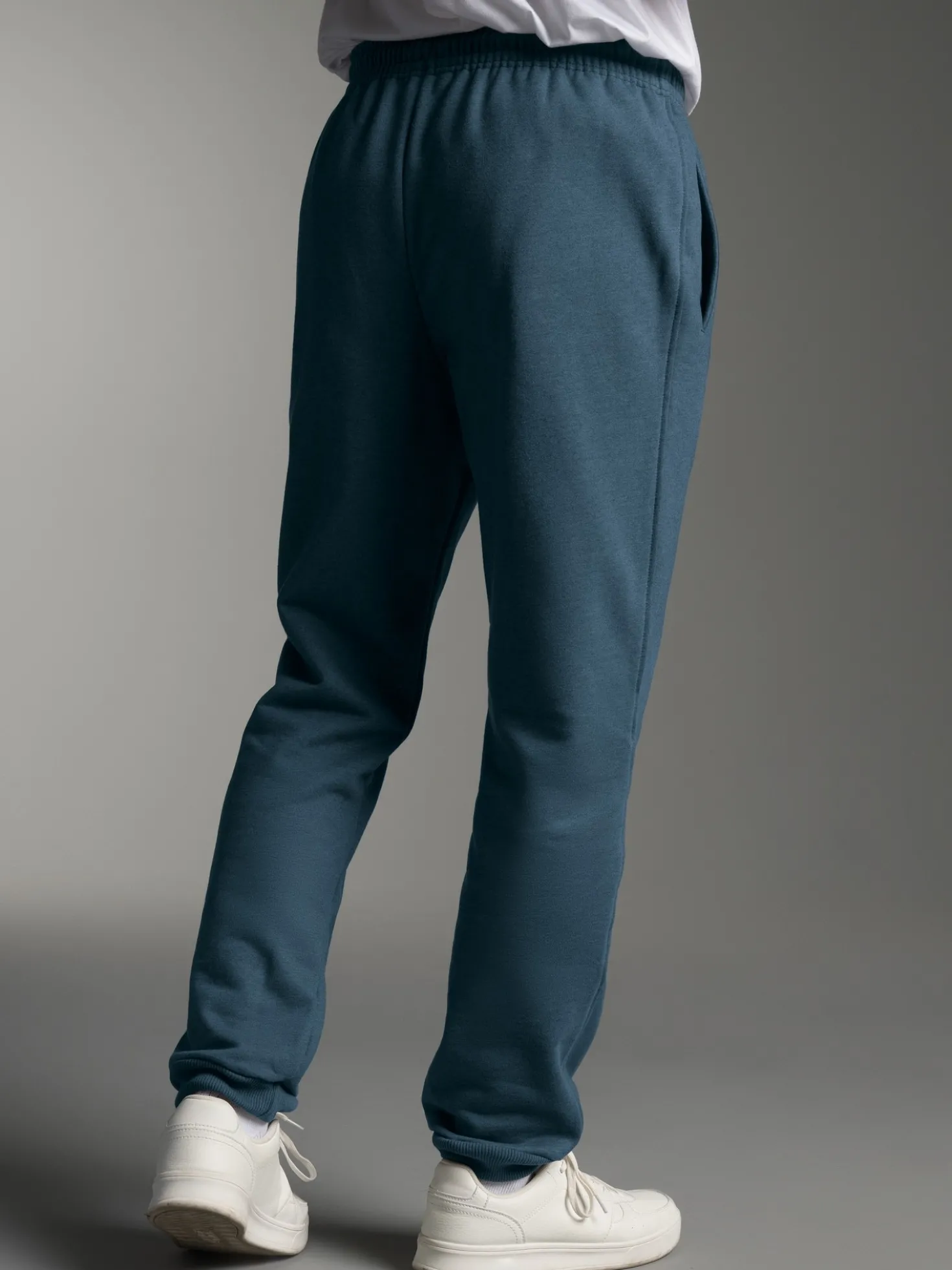 Sweathose Jeans-melange