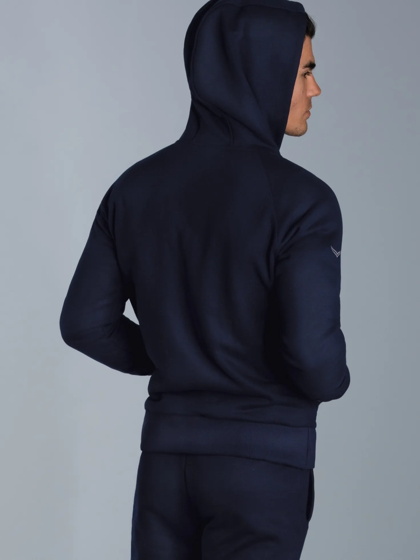 Sweatjacke mit Kapuze Navy