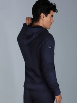 Sweatjacke mit Kapuze Navy