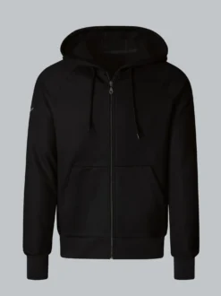 Sweatjacke mit Kapuze Schwarz