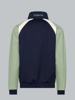 Sweatjacke mit Stehkragen Navy