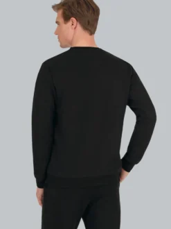 Sweatshirt aus Biobaumwolle Schwarz
