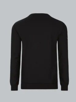 Sweatshirt aus Biobaumwolle Schwarz