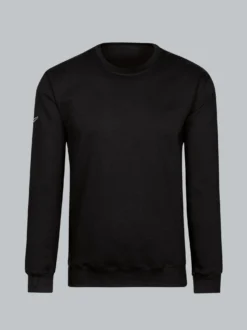 Sweatshirt aus Biobaumwolle Schwarz