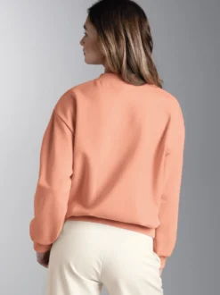 Sweatshirt im modischen Oversize-Look Puder