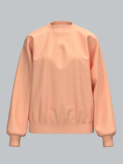 Sweatshirt im modischen Oversize-Look Puder