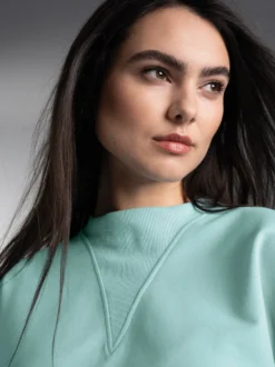 Sweatshirt im modischen Oversize-Look Gletscher