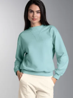 Sweatshirt im modischen Oversize-Look Gletscher