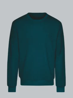 Sweatshirt in Waffeloptik Saphir