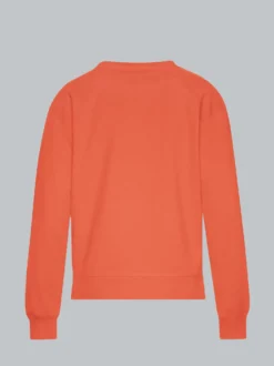 Sweatshirt in zweifarbigem Design Peach