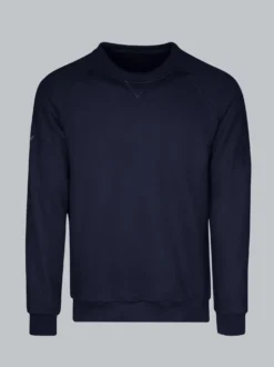 Sweatshirt mit angerauter Innenseite Navy
