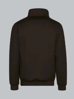 Sweatshirt mit Reißverschluss Schwarz