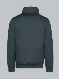 Sweatshirt mit Reißverschluss Anthrazit