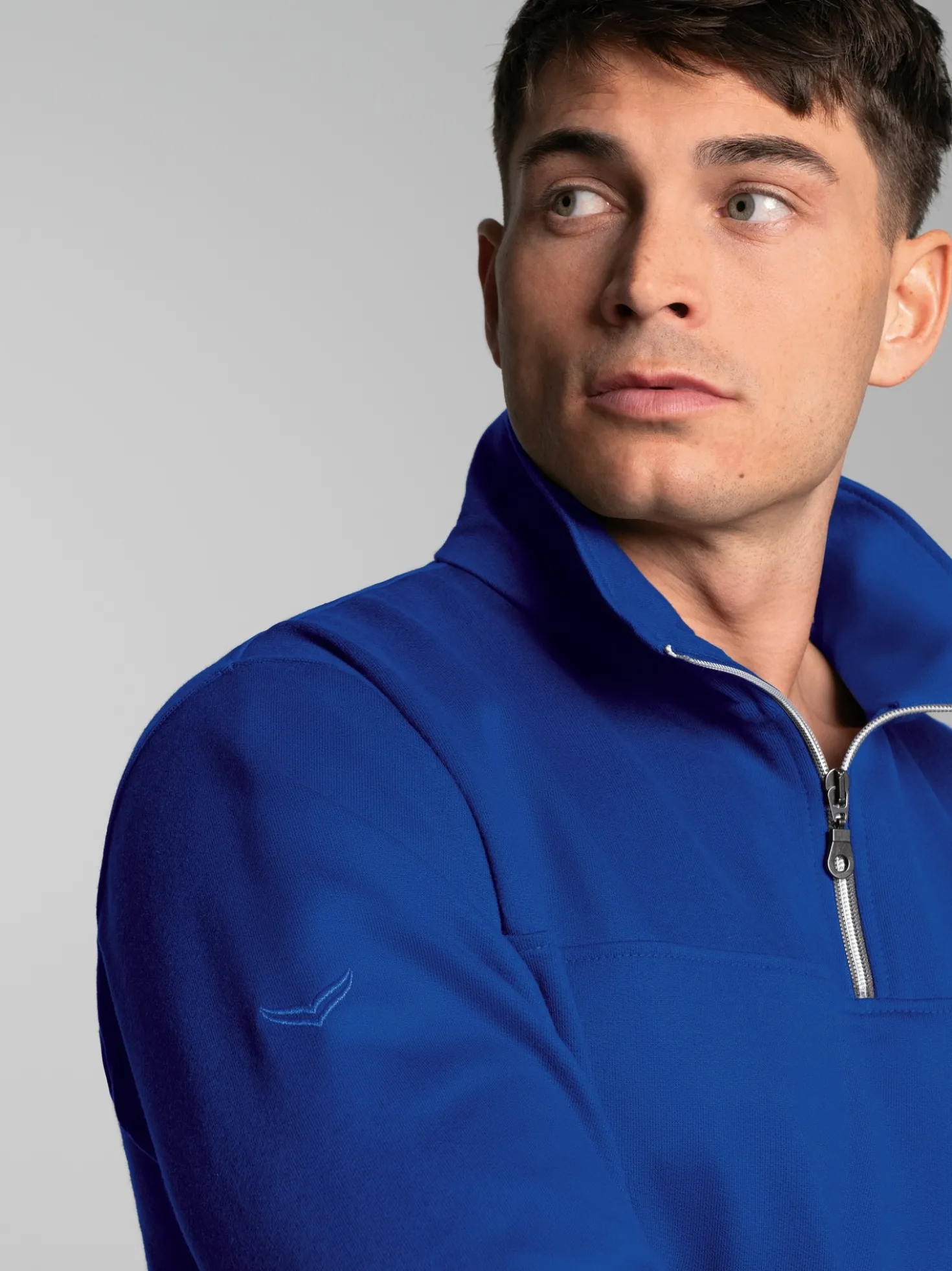 Sweatshirt mit Reißverschluss Royal