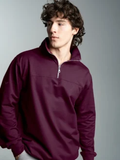 Sweatshirt mit Reißverschluss Sangria