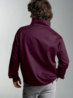 Sweatshirt mit Reißverschluss Sangria