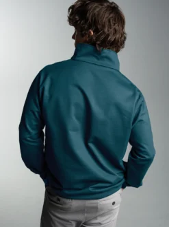 Sweatshirt mit Reißverschluss Saphir