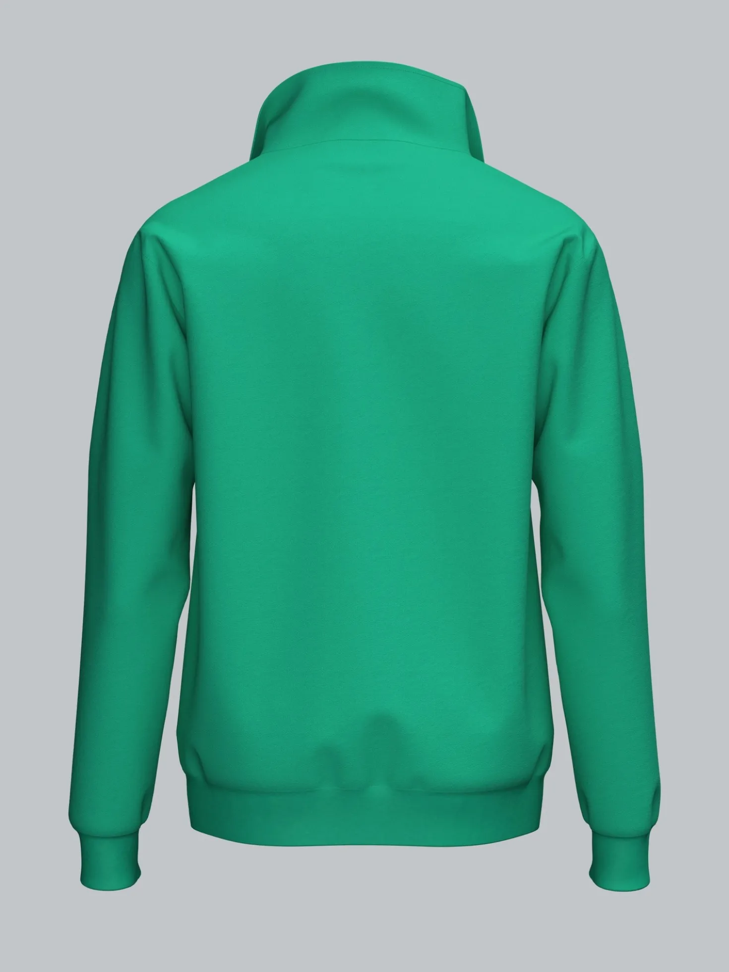 Sweatshirt mit Reißverschluss Green