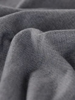 Sweatshirt mit Reißverschluss Steingrau-melange