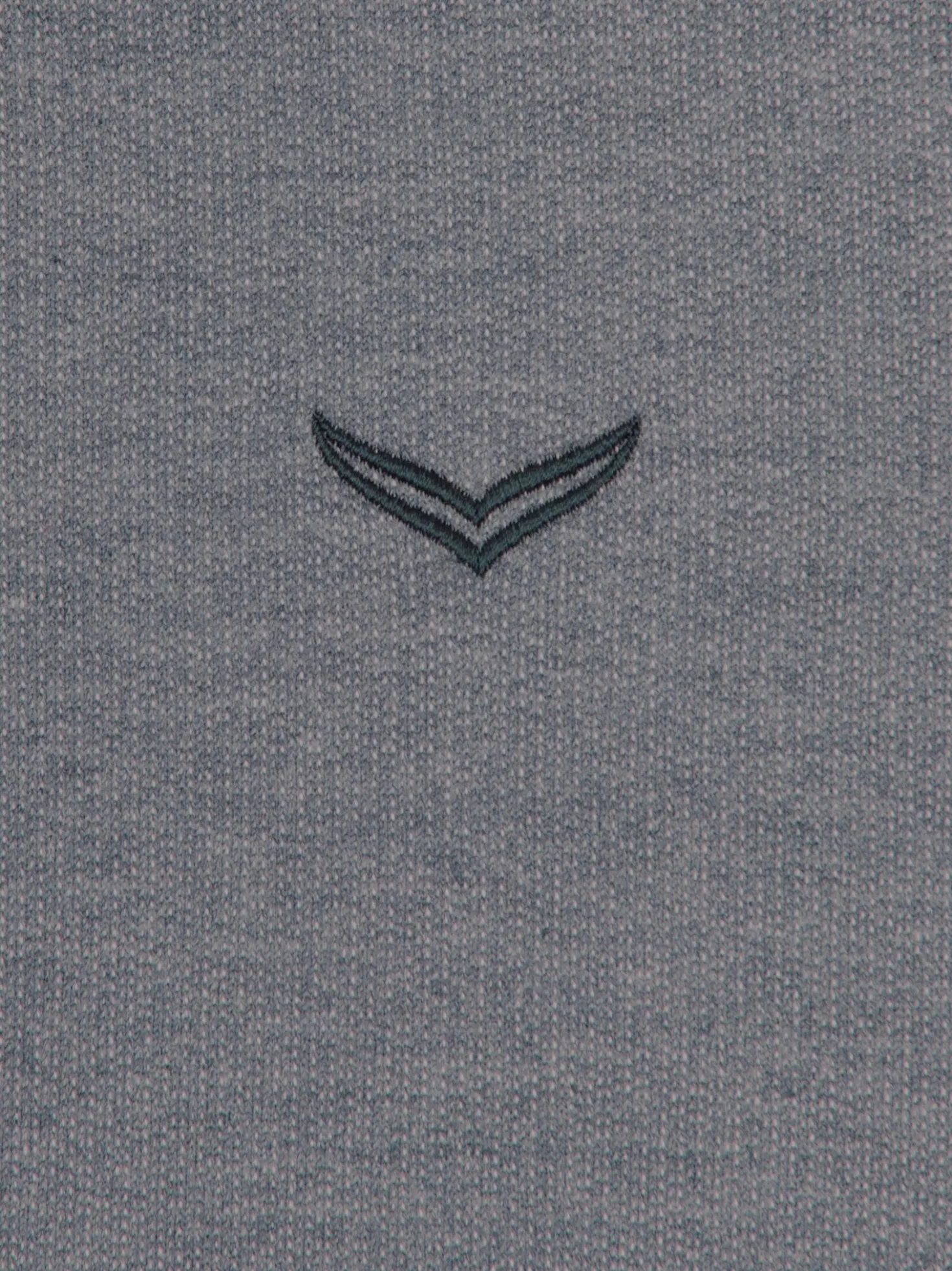 Sweatshirt mit Reißverschluss Steingrau-melange