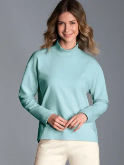 Sweatshirt mit Stehkragen Gletscher