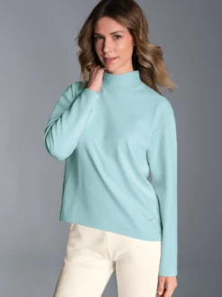 Sweatshirt mit Stehkragen Gletscher