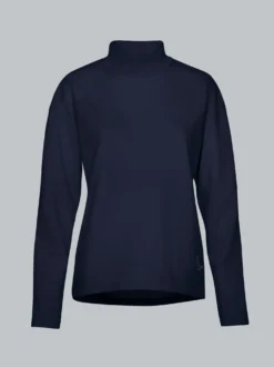 Sweatshirt mit Stehkragen Navy