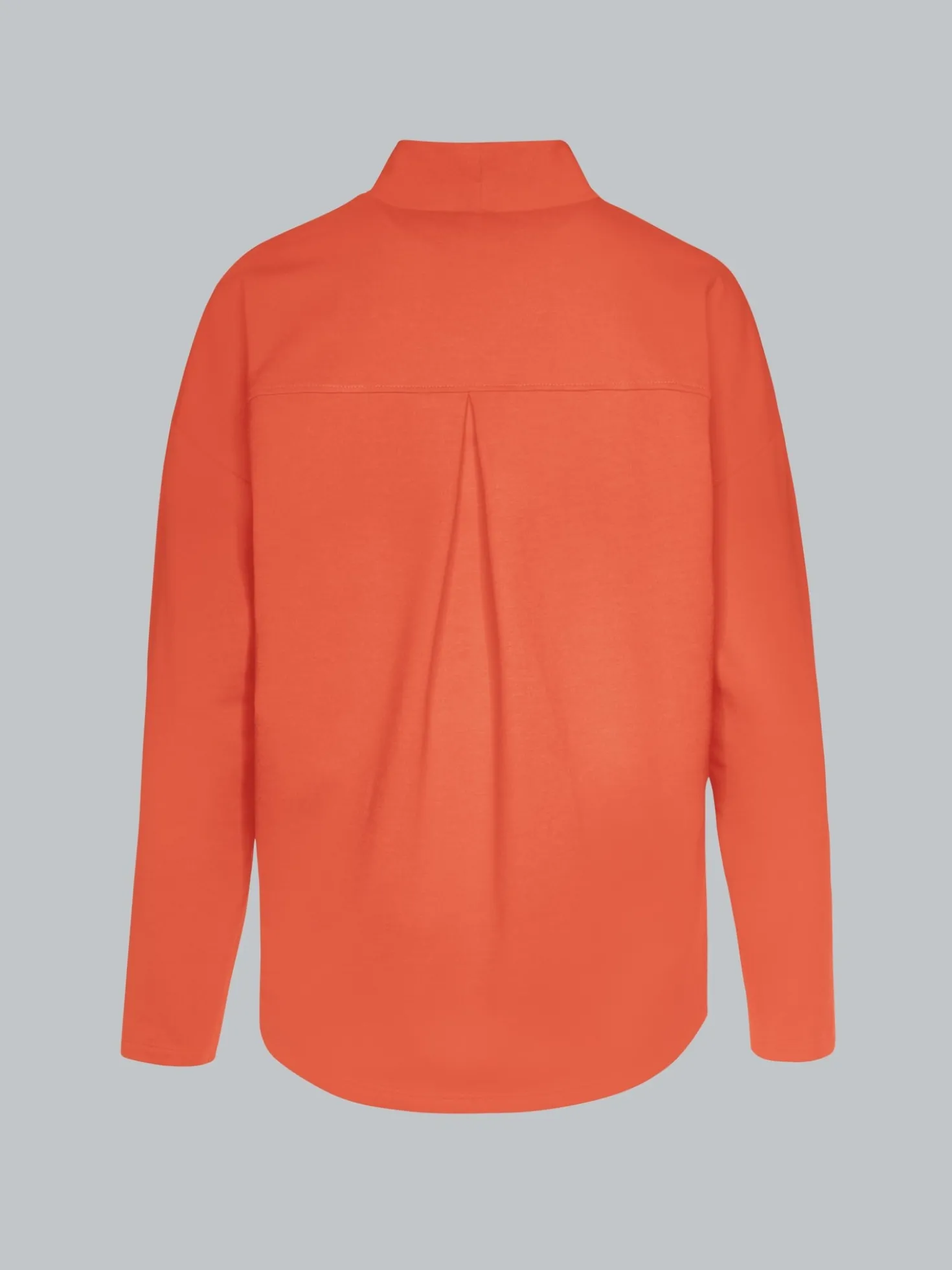 Sweatshirt mit Stehkragen Peach